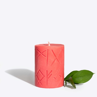 Rune candle FREYA Norse Magic Scented candle collection
