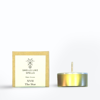 Fragrance sample XVII THE STAR tealight candle